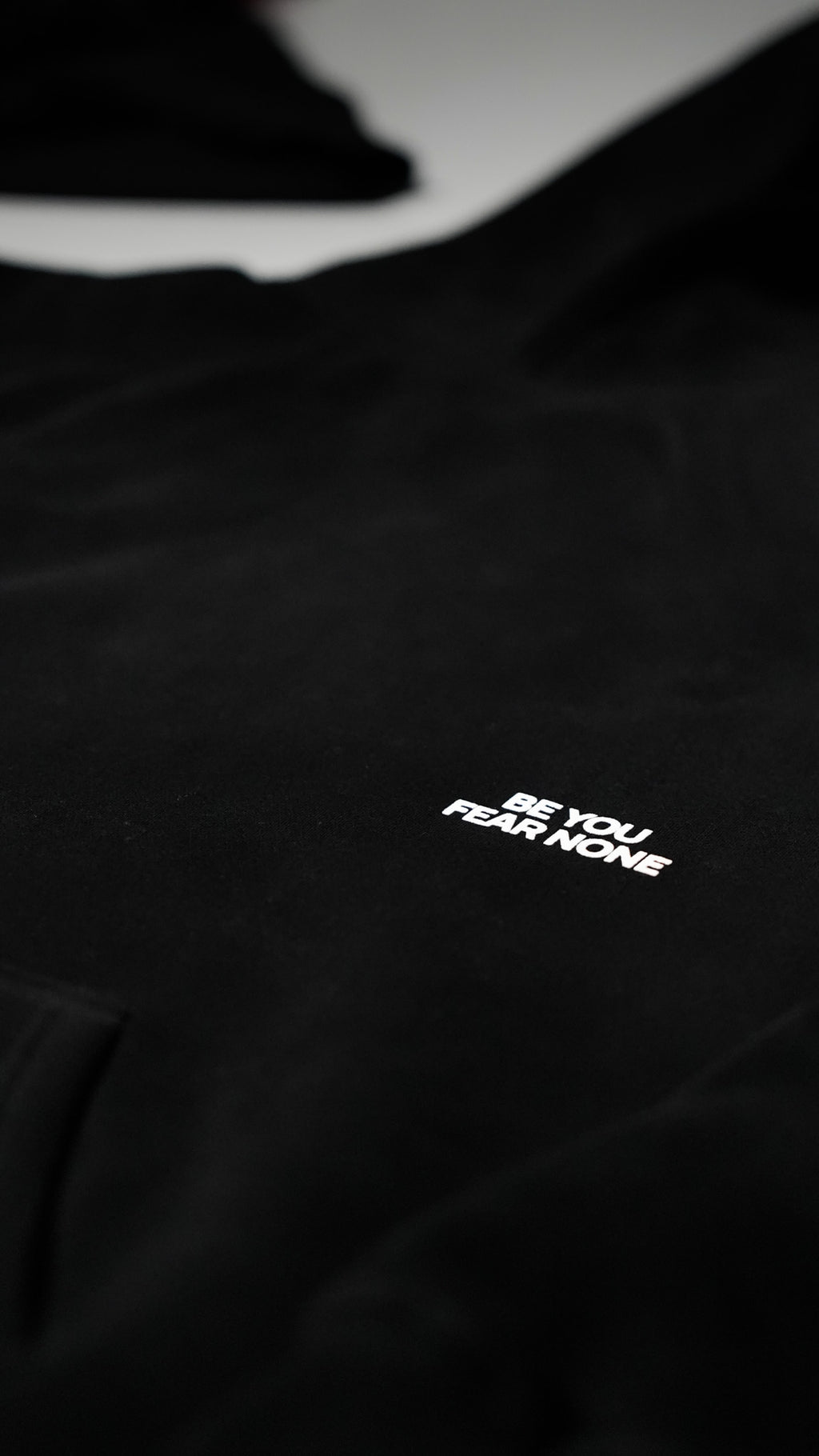 "FEAR NONE" OVERSIZED HOODIE