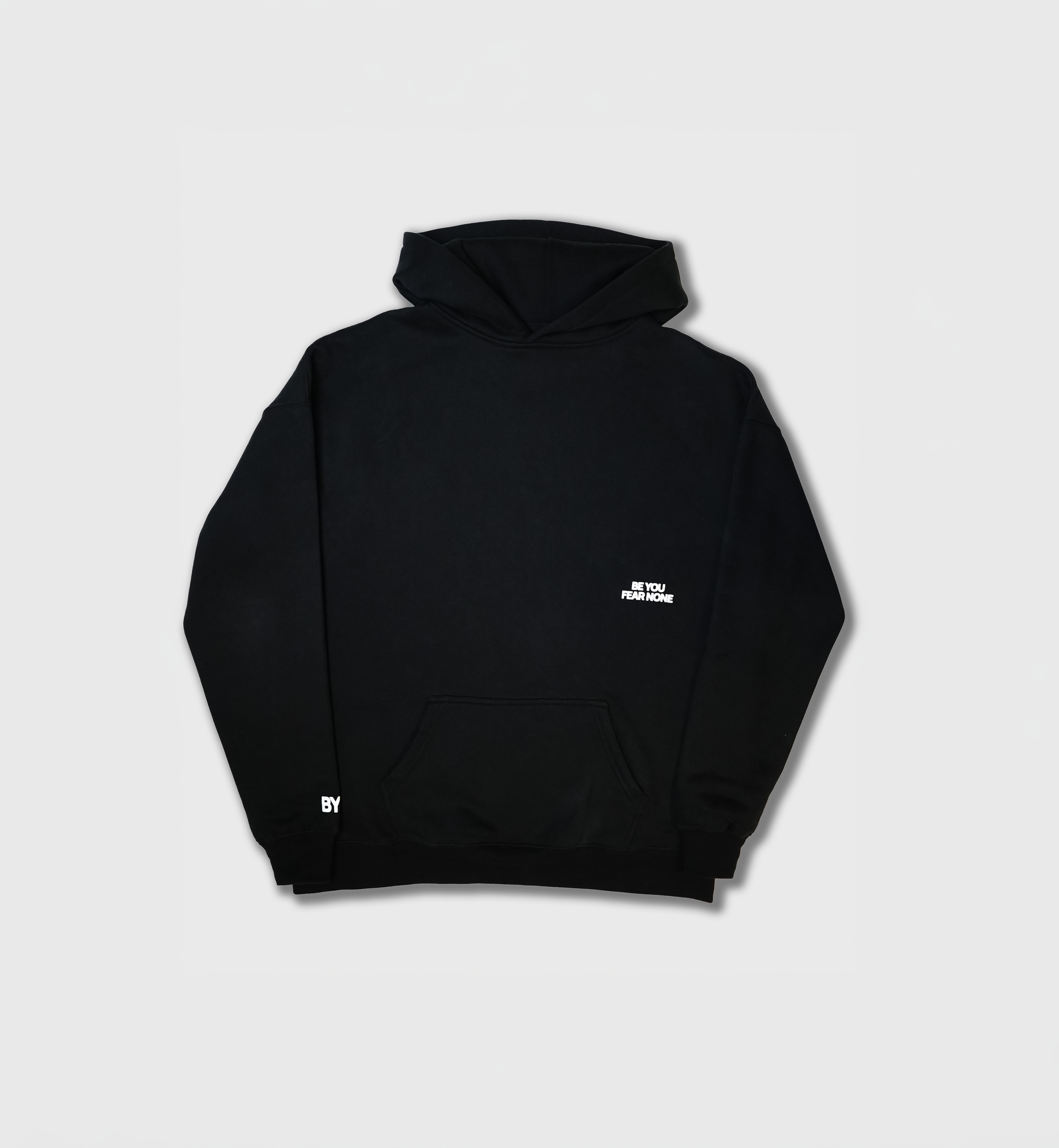 "FEAR NONE" OVERSIZED HOODIE